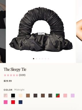 Sleepy Tie Medium - Midnight